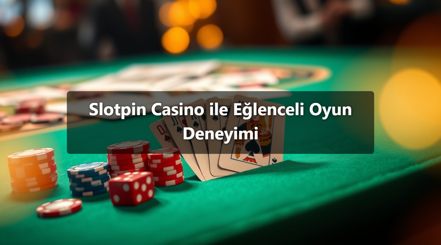 Slotpin Casino ile Eğlenceli Oyun Deneyimi